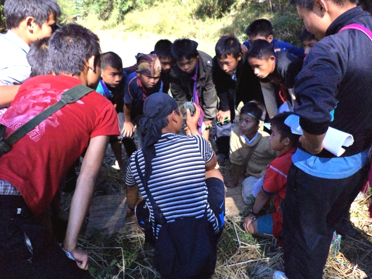 Junior rangers learn navigation
