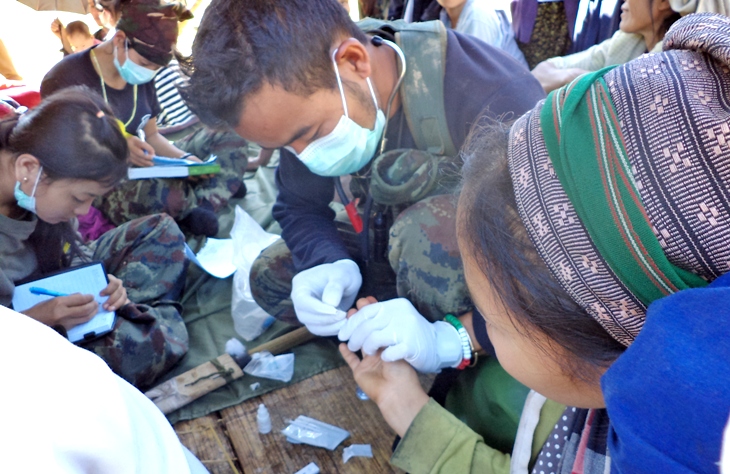 Teams treat patients during GLC program