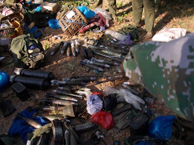 seized BA weapons