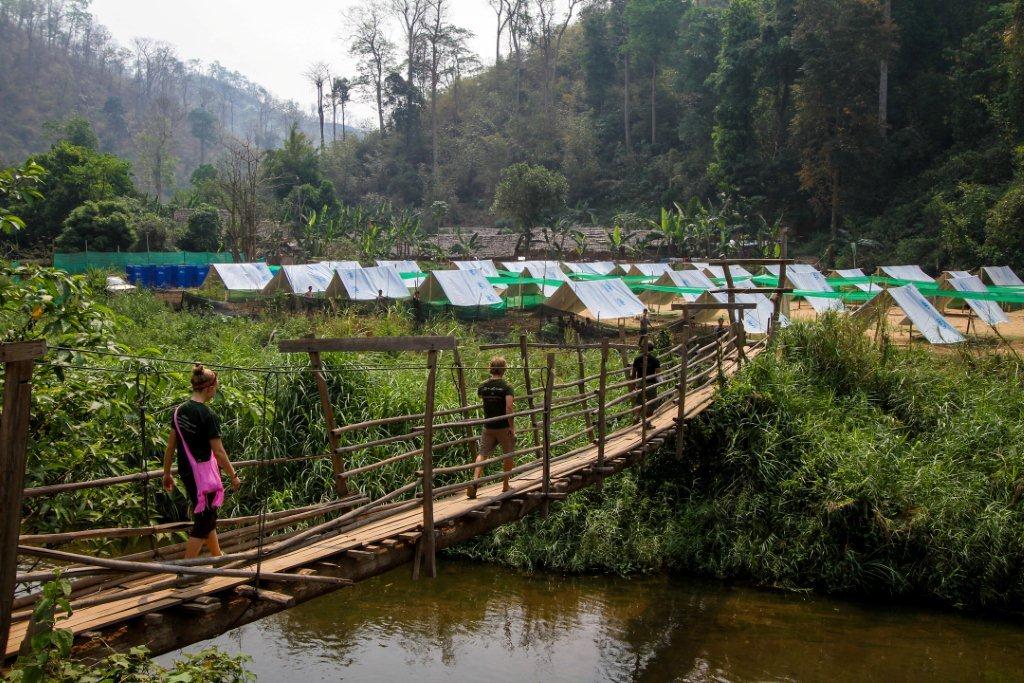 New shelters for refugees