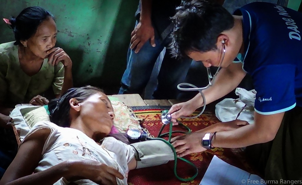 FBR medics treated over 1000 patients in four villages, none of which had a clinic.