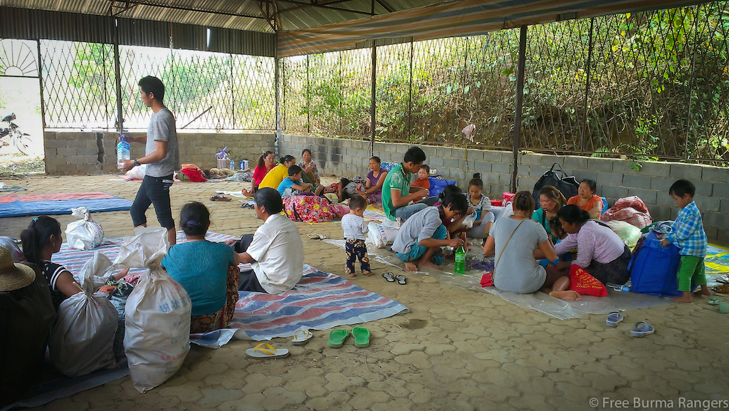 800 Shan IDPs have fled their homes