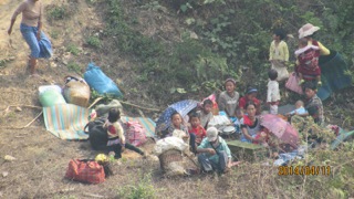 The Kachin IDPs in the Lagat Yang site have now been attacked multiple times by the Burma Army.