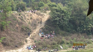 Fighting lasted for 10 hours, displacing 1,800 people and causing many to flee to China.