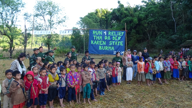 The start of the Run for Relief.