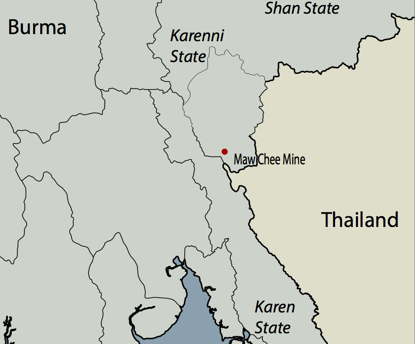 Maw Chee Mining site.