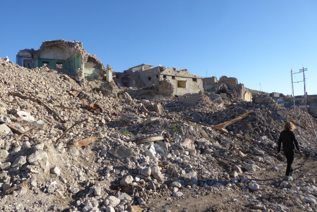 Ruins of Sinjar town