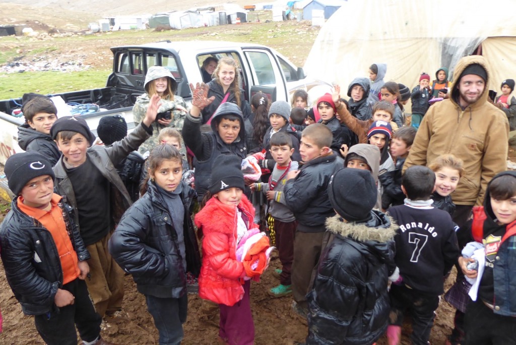 Good Life Club distribution for Yizidi children