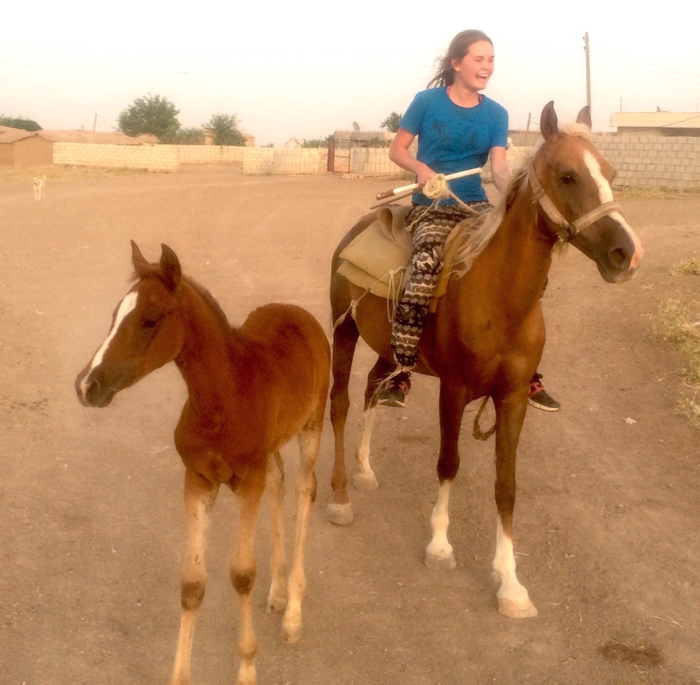 Riding in Syria after truck broke down