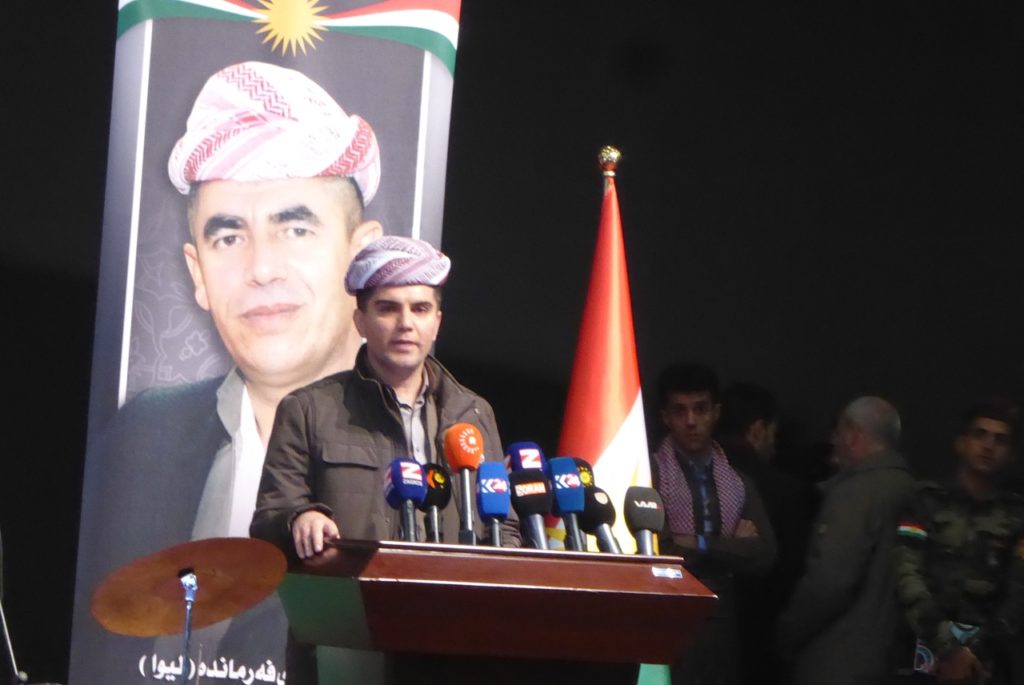 General Bahram speaks at General Shawkat’s memorial