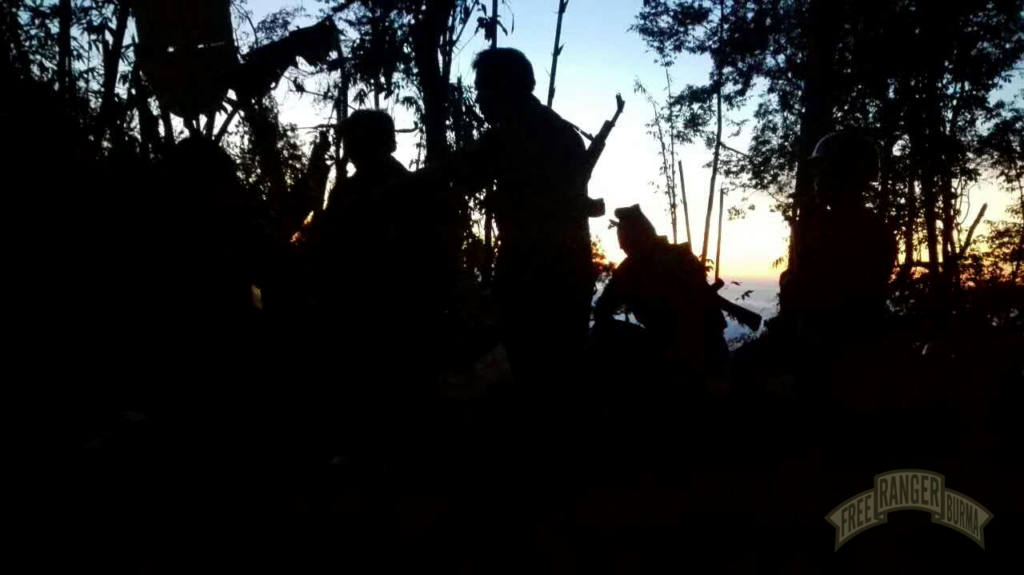 KIA soldiers guarding Gidon post.